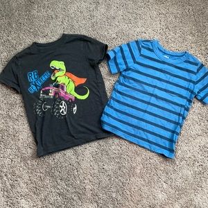 2 boys size 4/5 tees
